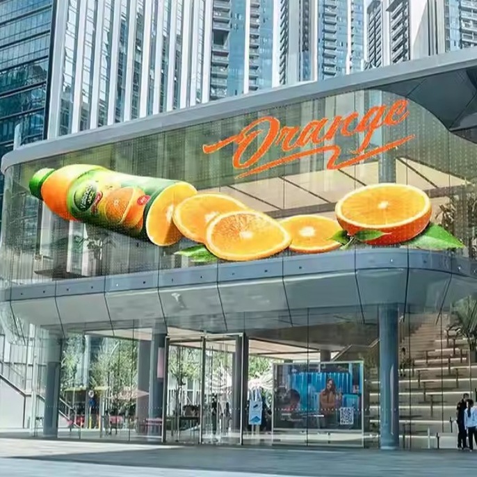 Flexible Led Transparent Film Screen